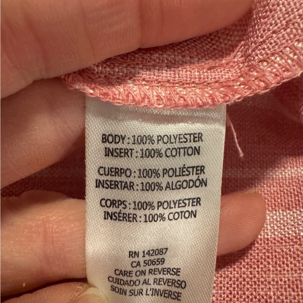 Simply Noelle Pink and White Striped Women’s  Dress - Picture 5 of 7